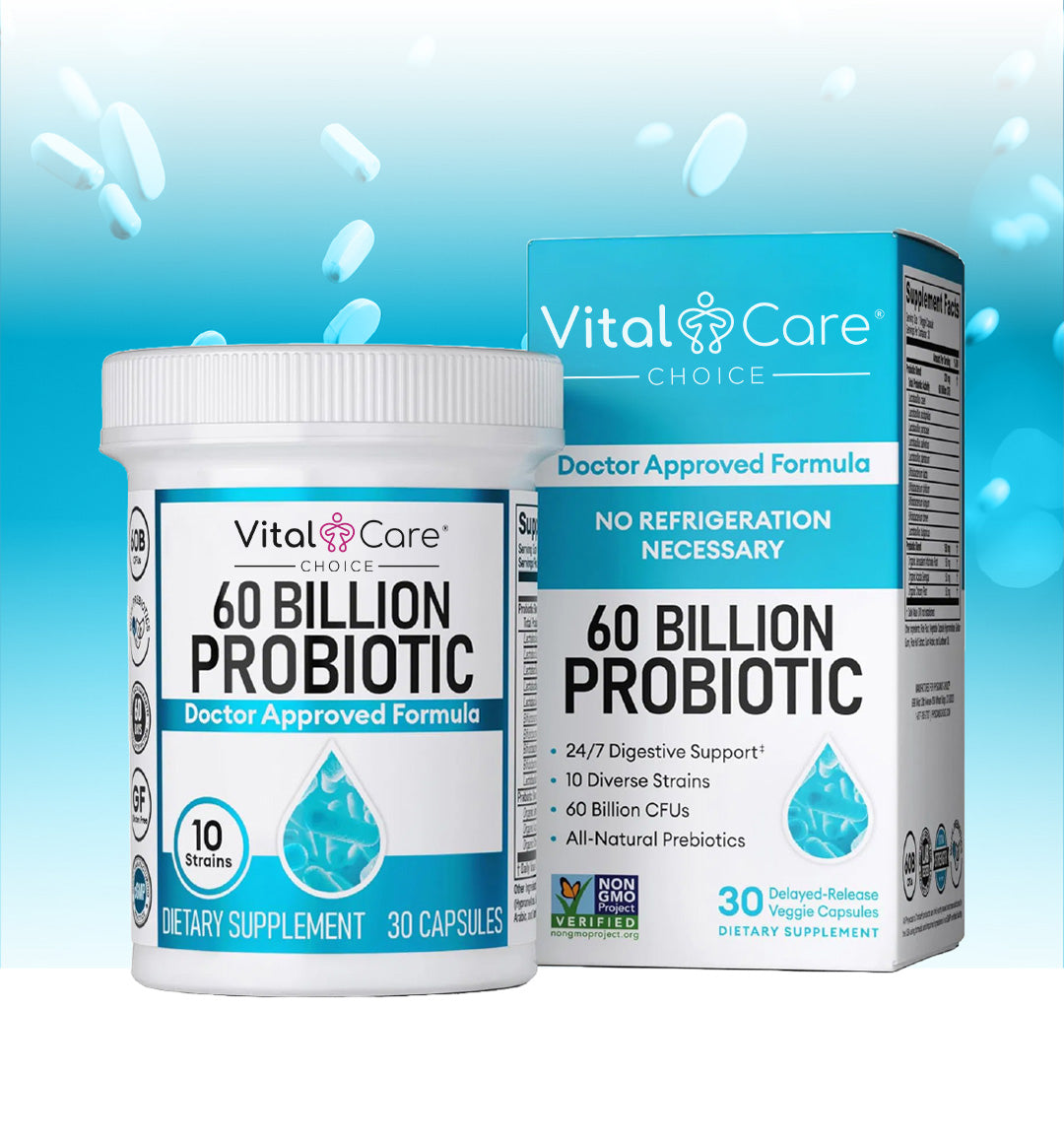 Vital Care | ¡60 mil millones de Probióticos!